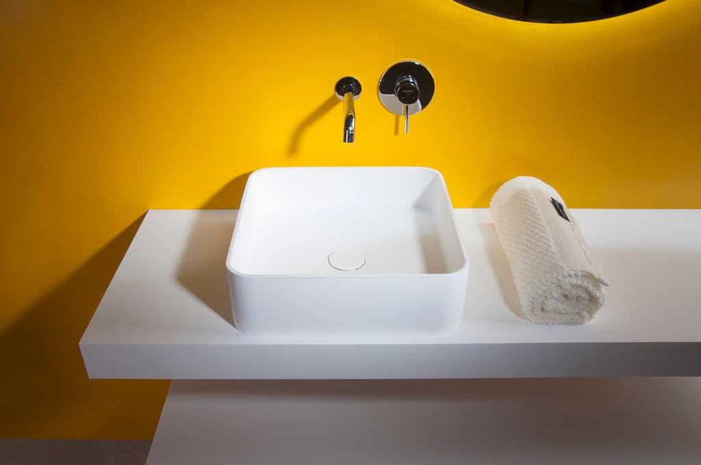 INFINITE | Super Thin Edge RS 40 | Overcounter Washbasin | INFINITE Solid Surfaces