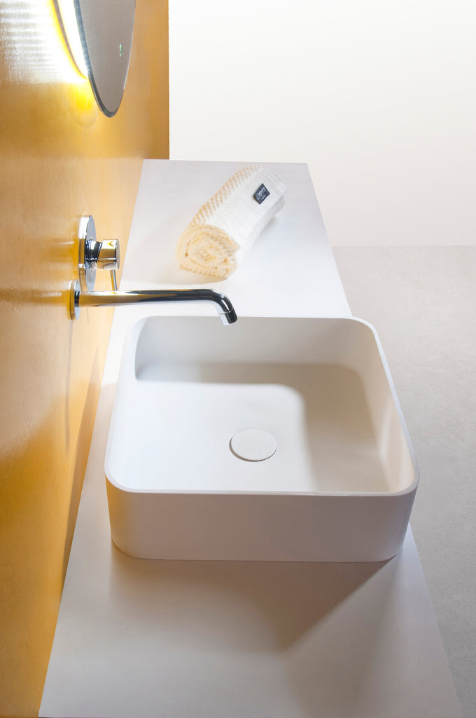 INFINITE | Super Thin Edge RS 40 | Overcounter Washbasin | INFINITE Solid Surfaces