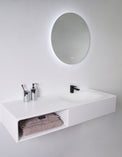 INFINITE | Spio WM 120R with Shelf | INFINITE Solid Surfaces