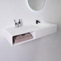 INFINITE | Spio WM 120R with Shelf | INFINITE Solid Surfaces