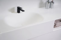 INFINITE | Spio WM 140L with Shelf | INFINITE Solid Surfaces