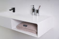 INFINITE | Spio WM 140L with Shelf | INFINITE Solid Surfaces