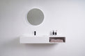 INFINITE | Spio WM 140L with Shelf | INFINITE Solid Surfaces