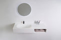 INFINITE | Spio WM 140L with Shelf | INFINITE Solid Surfaces
