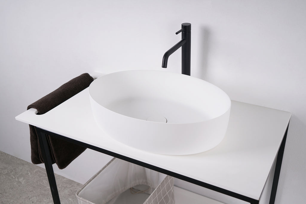 INFINITE | SolidHill 50 | Overcounter Washbasin | INFINITE Solid Surfaces