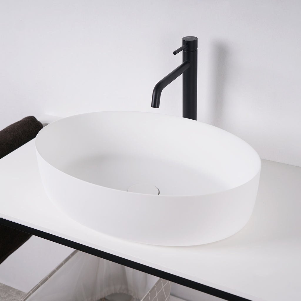 INFINITE | SolidHill 50 | Overcounter Washbasin | INFINITE Solid Surfaces