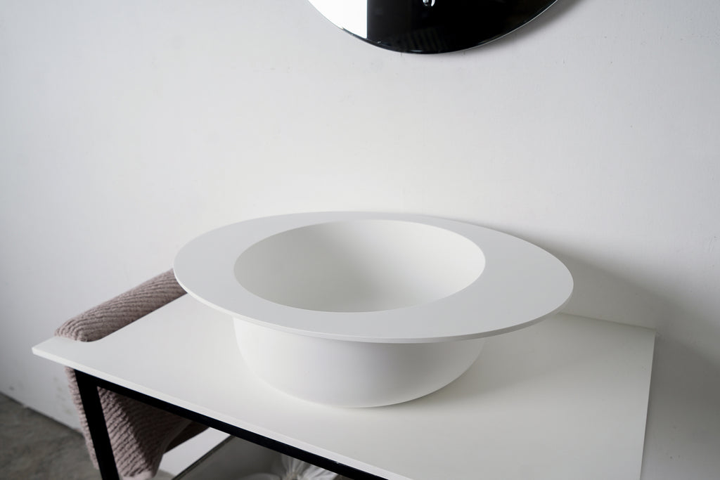 INFINITE | SOLIDCAP 2.0 | Overcounter Washbasin | INFINITE Solid Surfaces
