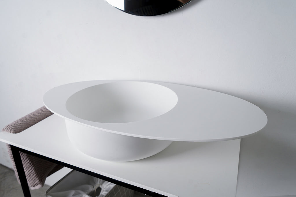 INFINITE | SOLIDCAP 8.0 | Overcounter Washbasin | INFINITE Solid Surfaces