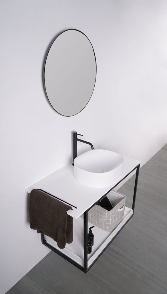 INFINITE | Solidcliff 40 | Overcounter Washbasin | INFINITE Solid Surfaces