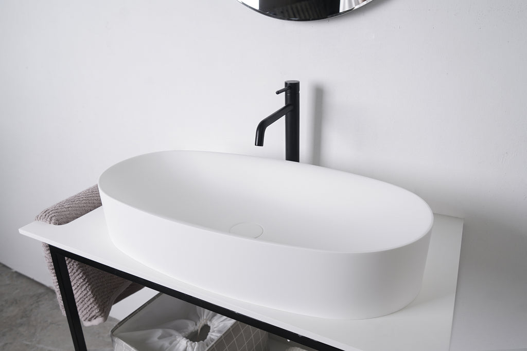 INFINITE | Solidcliff 70 | Overcounter Washbasin | INFINITE Solid Surfaces