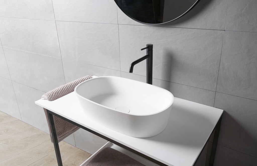 INFINITE | Niagara E 50L Overcounter Washbasin | INFINITE Solid Surfaces
