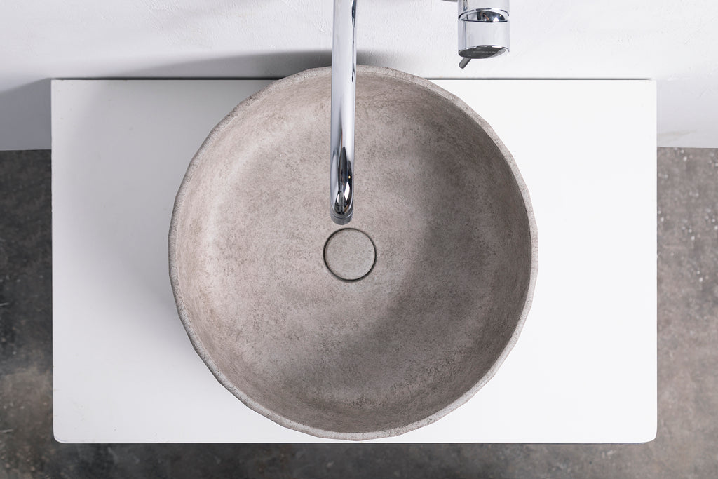INFINITE | TRENTO D42 | Overcounter Washbasin | Concrete