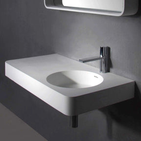 Cirque WM 55R-WALL MOUNT WASHBASINS-訂造一體無縫洗手盆,Tailor made Washbasins,waterbasin hk, 浴室物料,浴室裝修,訂造洗手盆,浴室翻新,Bathroomware ,Bespoke bathroom,浴室配件,訂造浴室潔具,訂造浴室傢俬,香港 浴室設計 公司,best custom bathroom furniture HK, Infinite Bath