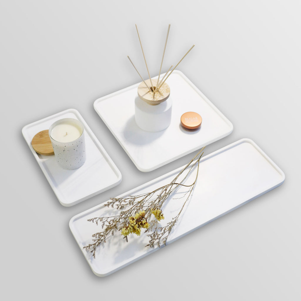 INFINITE | PUZZLE BOX 109 Square Tray | INFINITE Solid Surfaces
