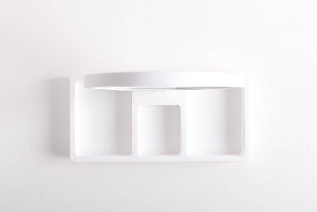 INFINITE | 193 Cosmetics Tray with Mirror | INFINITE Solid Surface