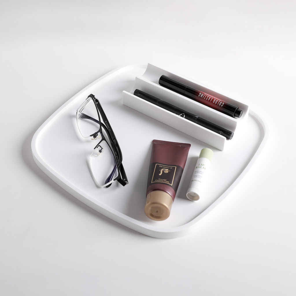 INFINITE | PLUTO 199 Cosmetics Tray | INFINITE Solid Surfaces