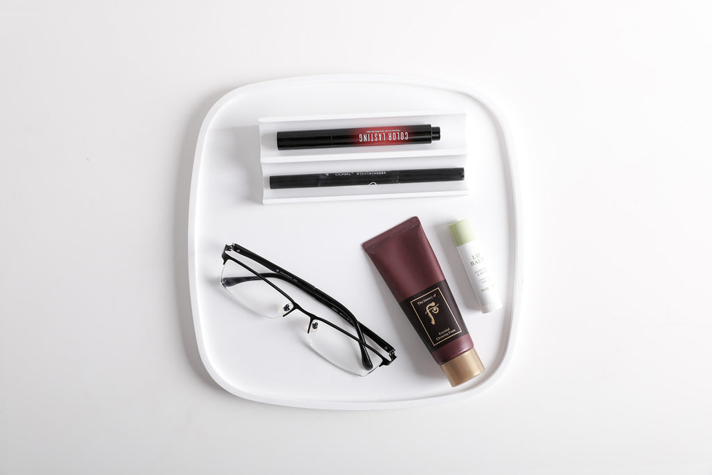 INFINITE | PLUTO 199 Cosmetics Tray | INFINITE Solid Surfaces