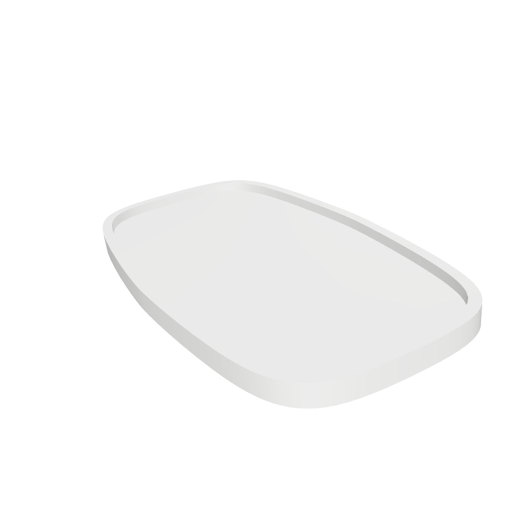INFINITE | PLUTO 201 Cosmetics Tray | INFINITE Solid Surfaces