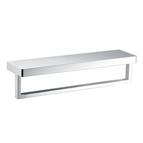 WIEN Towel Rail w/shelf-Towel Rails & Towel Rings-high-end bathtub showroom Hong Kong, Infinite Bath, Infinite Showroom, mirror cabinet,Bathtub details, Bathroom Accessories,bathroom solid surface, bathroom tailor,bathroom furniture, 浴室物料,浴室配件,浴缸香港, Bathroomware ,Bespoke bathroom,洗手盤 訂造,Cloakroom,Vanities, Mirrors,Bathroom Furniture, 浴室裝修,浴室 櫃 訂造