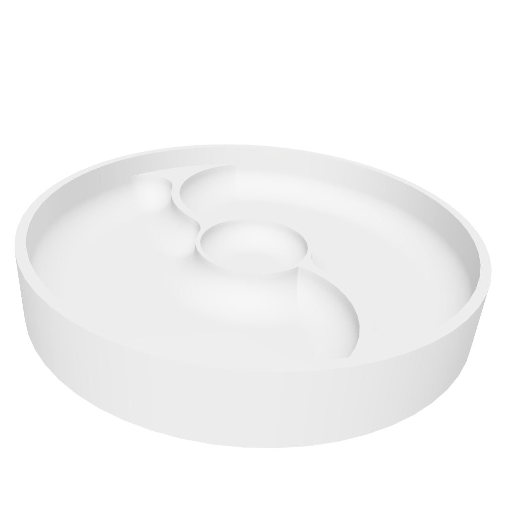 INFINITE | GEO 565 Cosmetics Tray | INFINITE Solid Surfaces