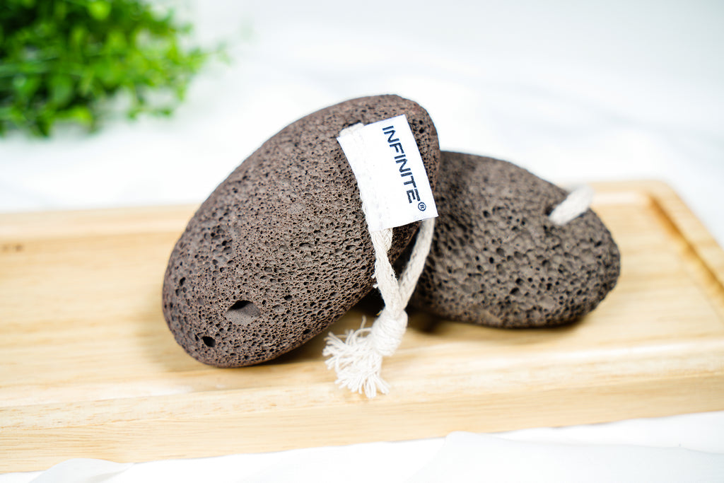 INFINITE | 580 Pumice Stone for Feet | Volcanic Pumice Stone