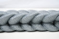 INFINITE | 586 Loofah-Charcoal Twisted Back Scrubber | Loofah-Charcoal