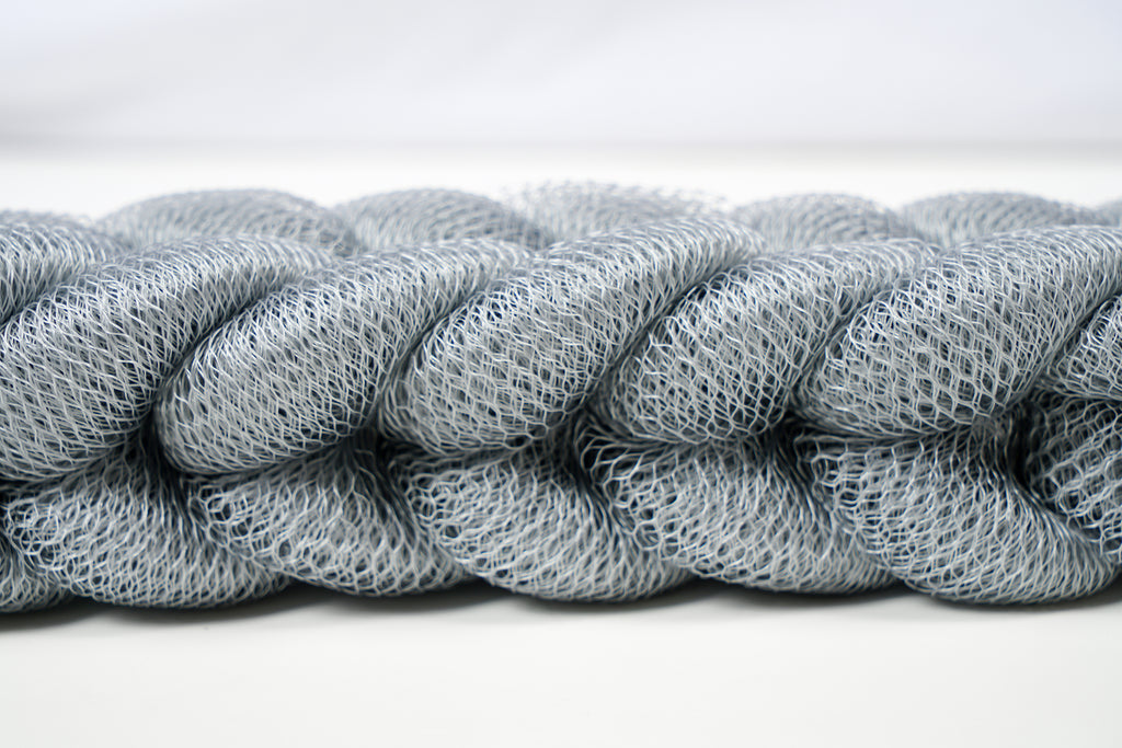 INFINITE | 586 Loofah-Charcoal Twisted Back Scrubber | Loofah-Charcoal