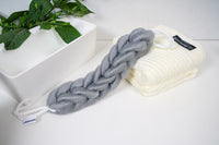INFINITE | 586 Loofah-Charcoal Twisted Back Scrubber | Loofah-Charcoal