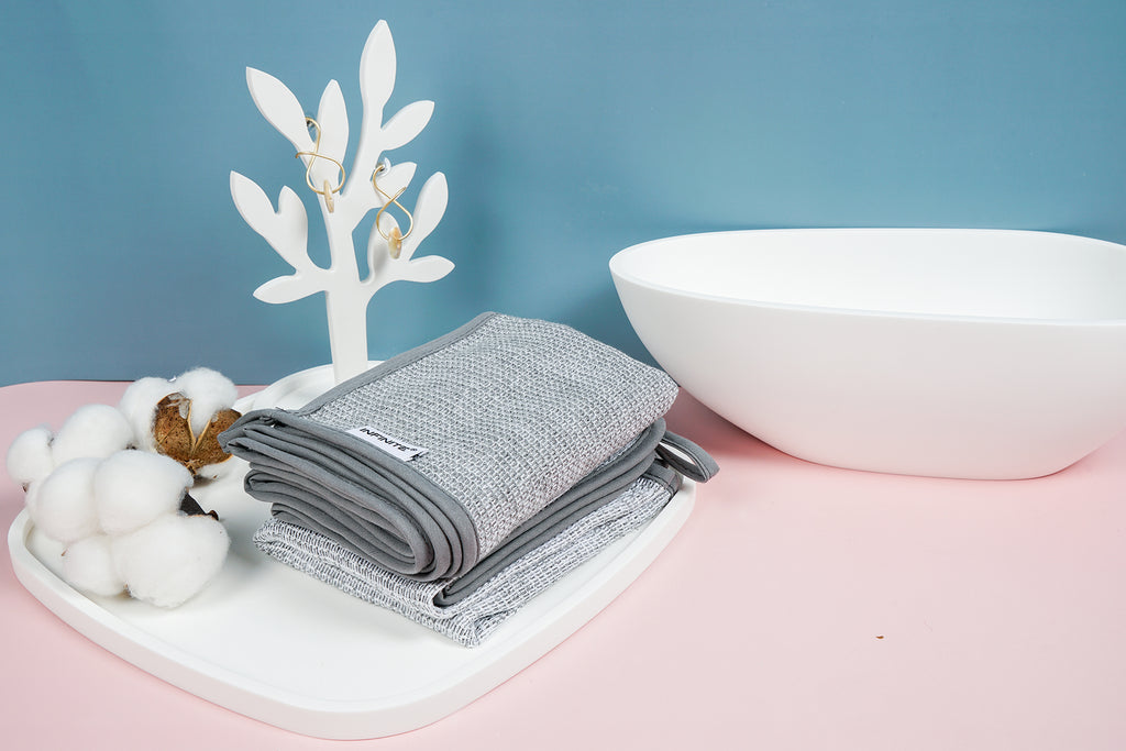 INFINITE | 594 Charcoal Towel | Charcoal