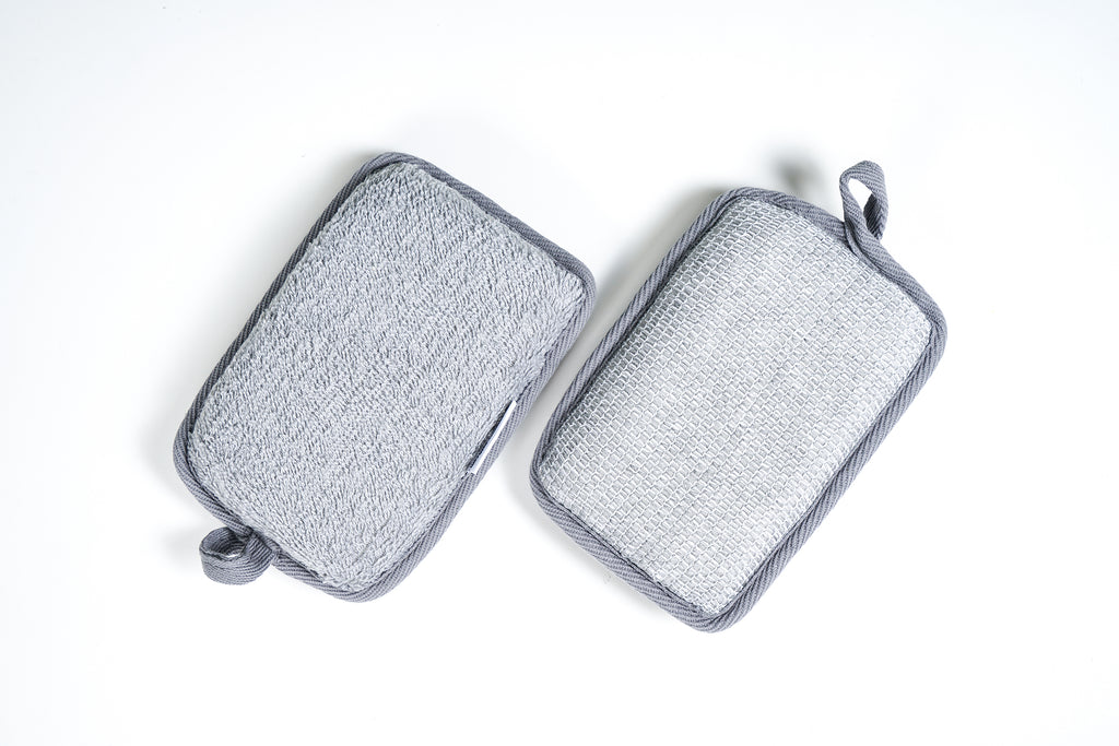 INFINITE | 597 Charcoal Bath Sponge | Charcoal