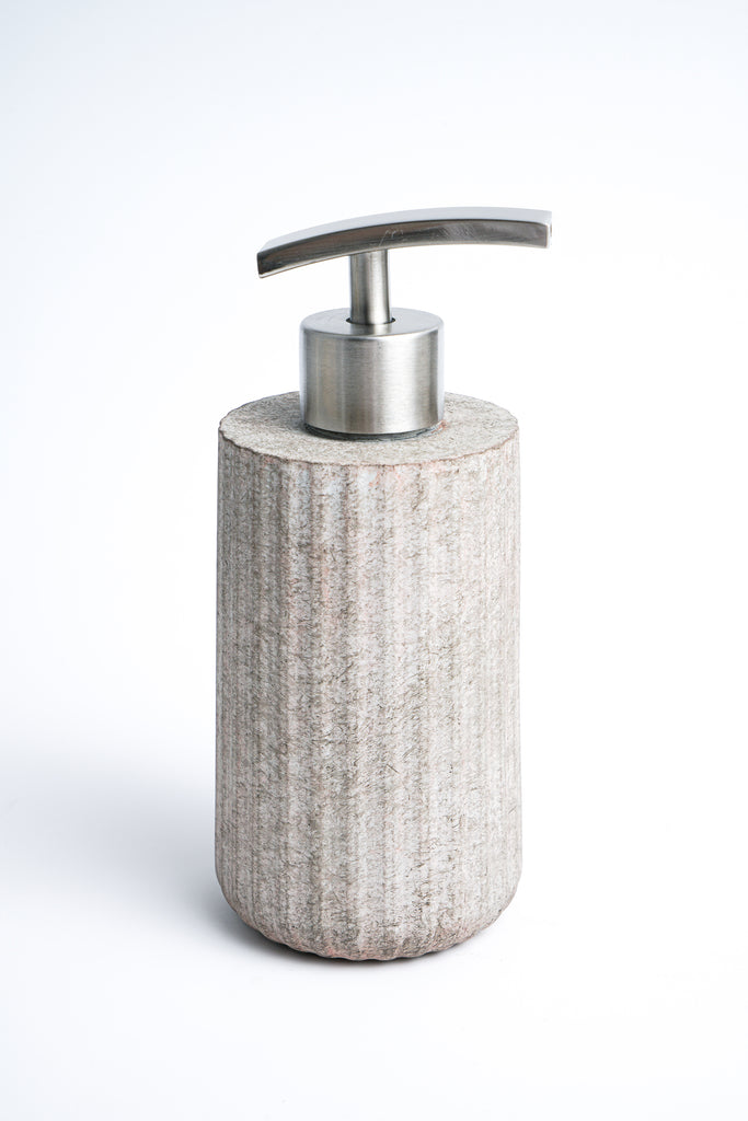 INFINITE | CHARLOTTE Accessories Sets - Soap Dispenser | Cement