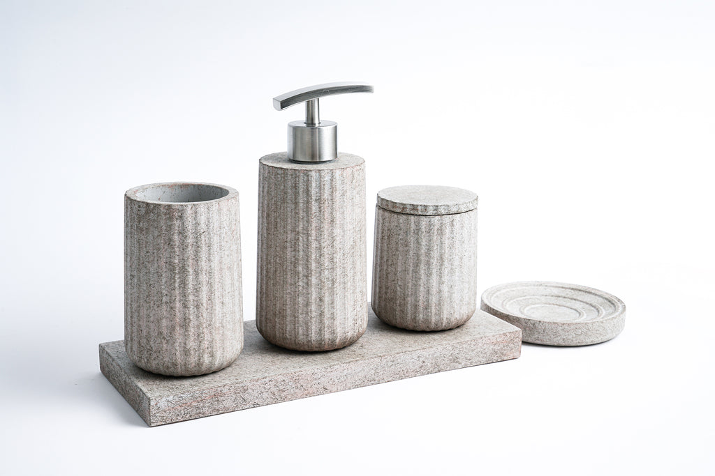 INFINITE | CHARLOTTE Accessories Sets | Cement