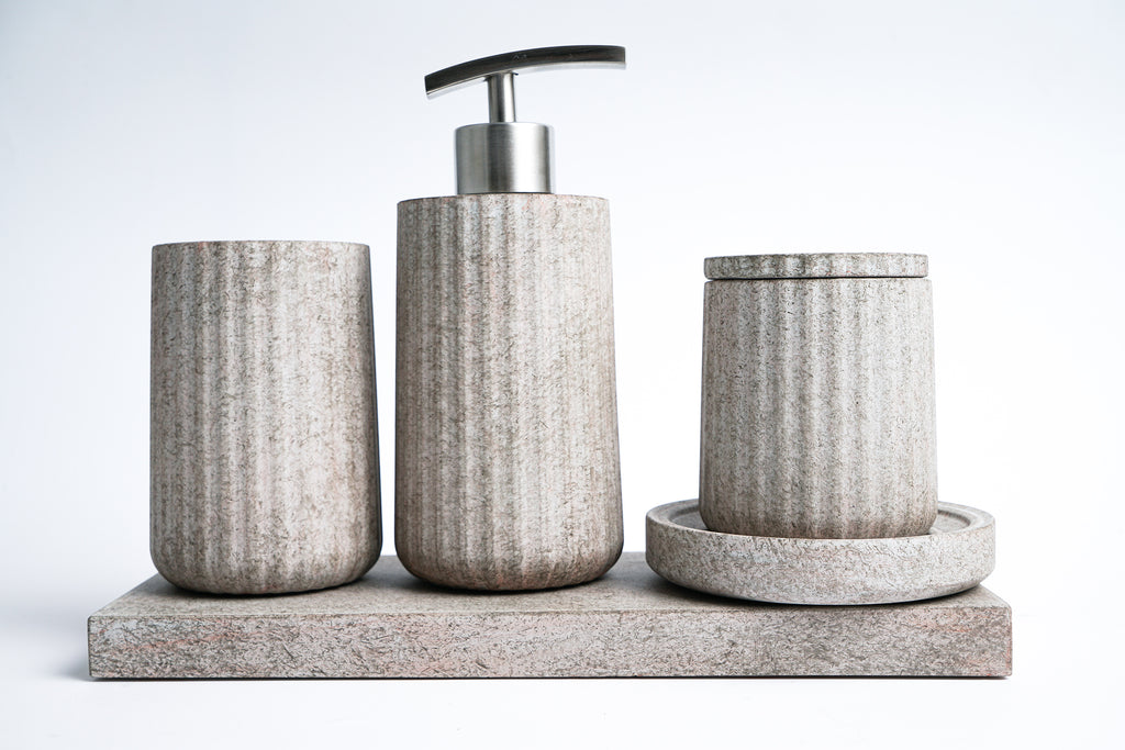 INFINITE | CHARLOTTE Accessories Sets | Cement