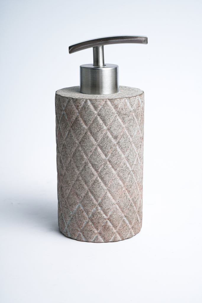 INFINITE | CHLOE Accessories Sets - Soap Dispenser | Cement