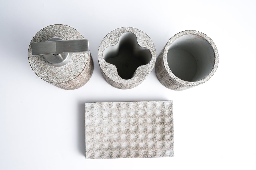 INFINITE | ELLIE Accessories Sets | Cement