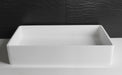 Super Thin Edge RR 70 Rectangle Solid Surfaces Overcounter Washbasin Super Thin Edge系列超薄邊70厘米長方型膚感人造石台上洗手盆