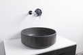 TRENTO D42 Designer Round Concrete Overcounter Washbasin TRENTO系列42CM圓型水泥設計師檯上式臉盆採用特別溢水設計